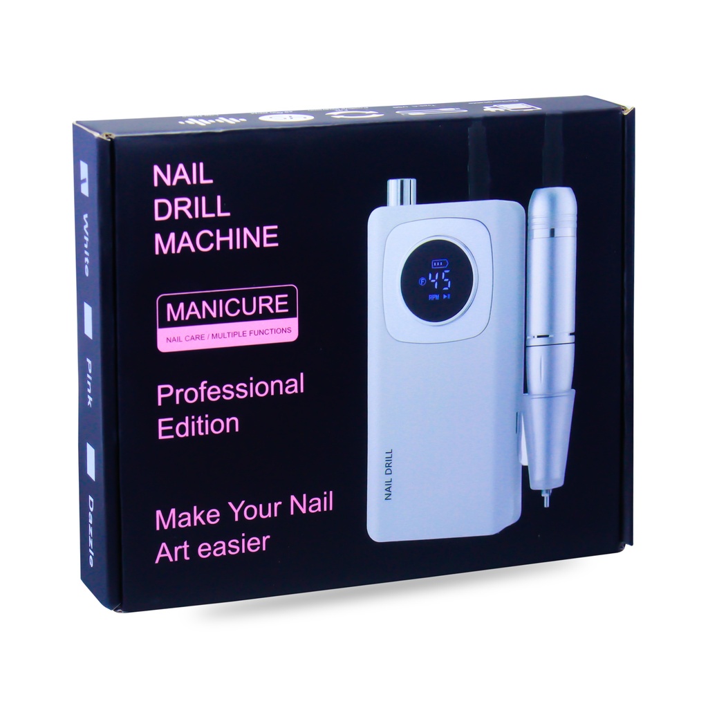 V4 Nail Drill Machine Rechargeable [S2408P25] | BlingGirl